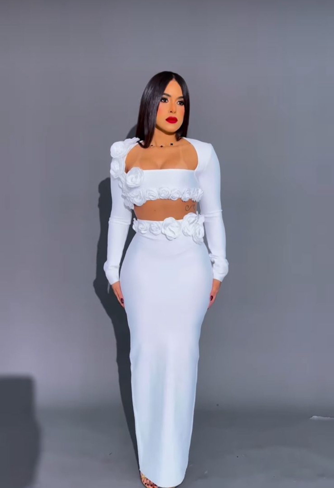 ropa para mujer -  Hermoso conjunto blanco 2,800 1