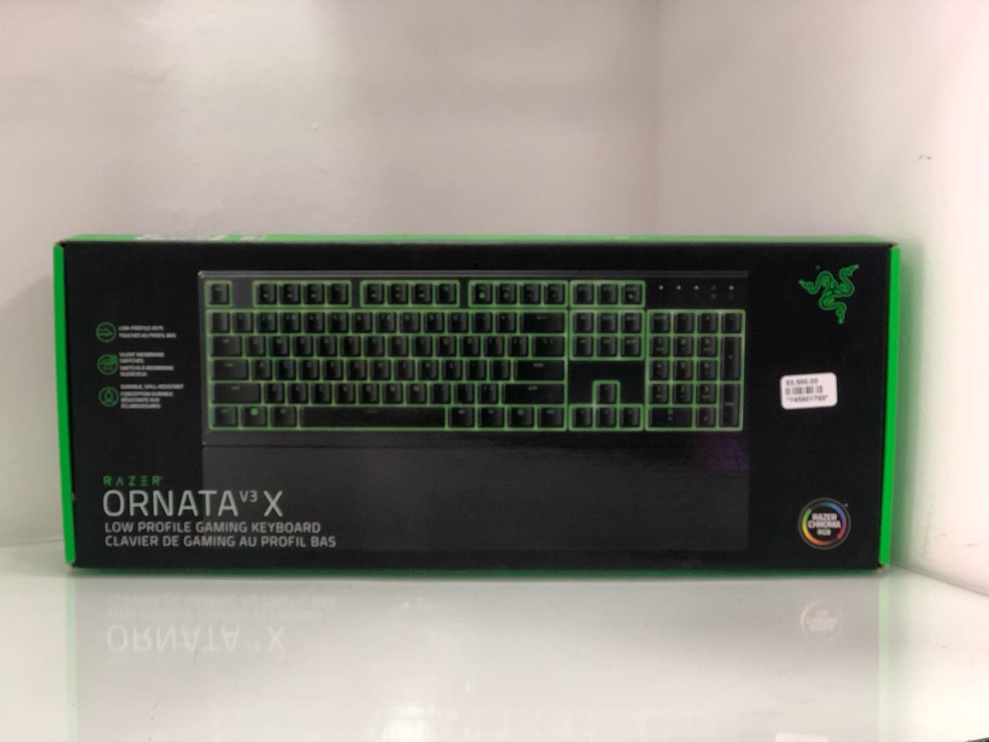 computadoras y laptops - Disponible Teclado Gaming Mecanico Razer Ornata V3X RGB Con repoza muñeca 1
