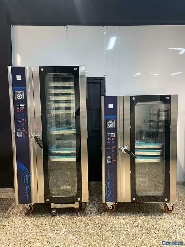 equipos profesionales - Horno para pan de 16 bandejas panaderia reposteria 8