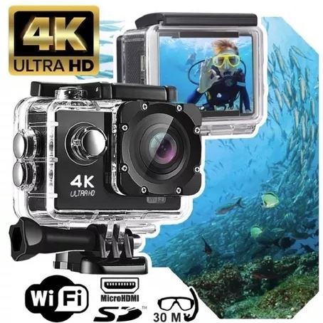 camaras y audio - Camara Deportiva Wifi 4K 16MP, Impermeable!!! 0