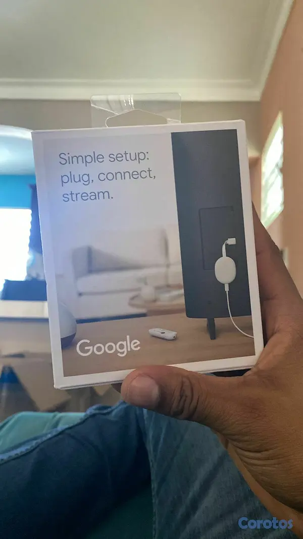 otros electronicos - Chromecast with Google TV 4K – Nuevo 2