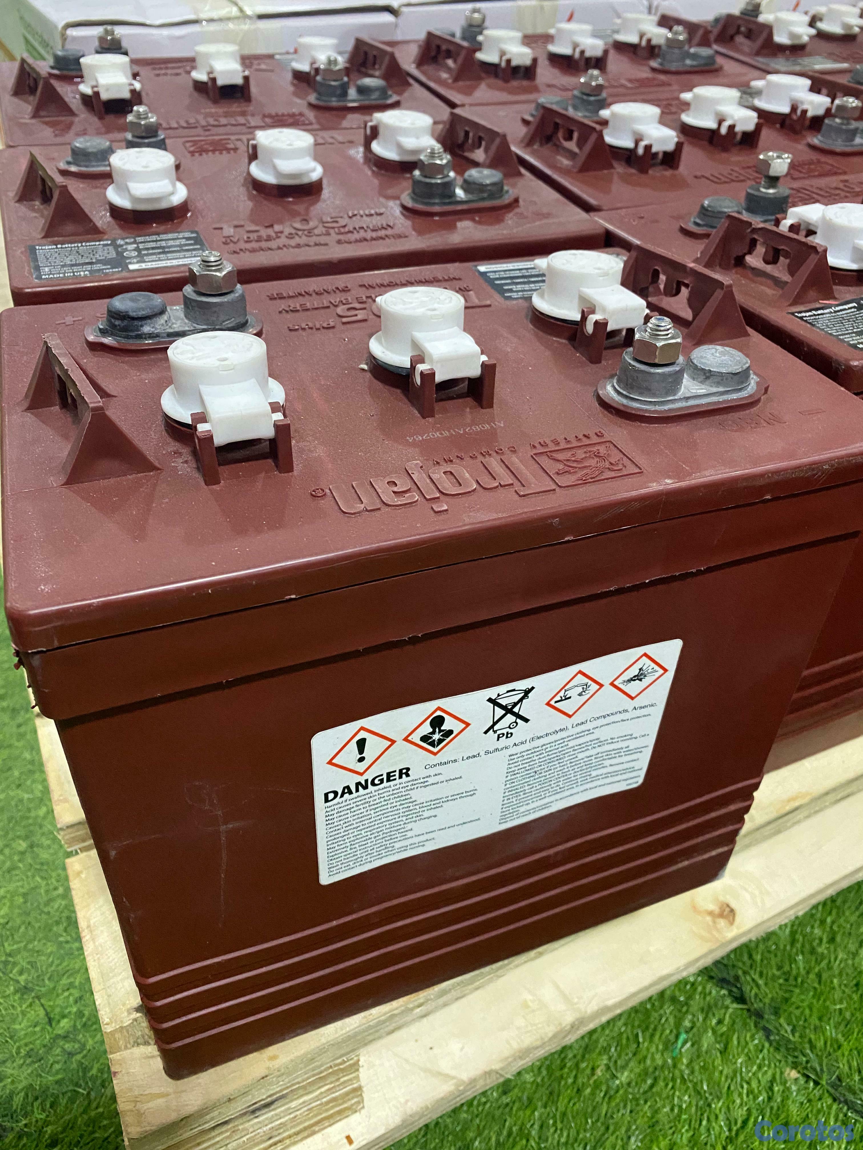 plantas e inversores - Baterías Trojan 6 Volt / 225 AH disponible ✔️