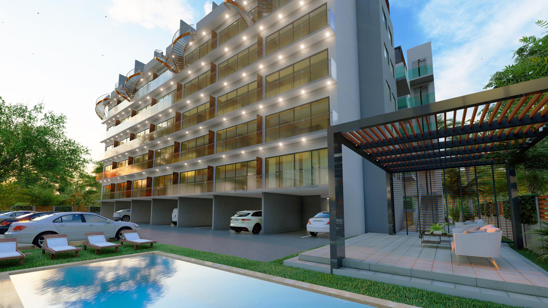 apartamentos - Apartamento de 2 habitaciones en Punta Cana, cerca de todo