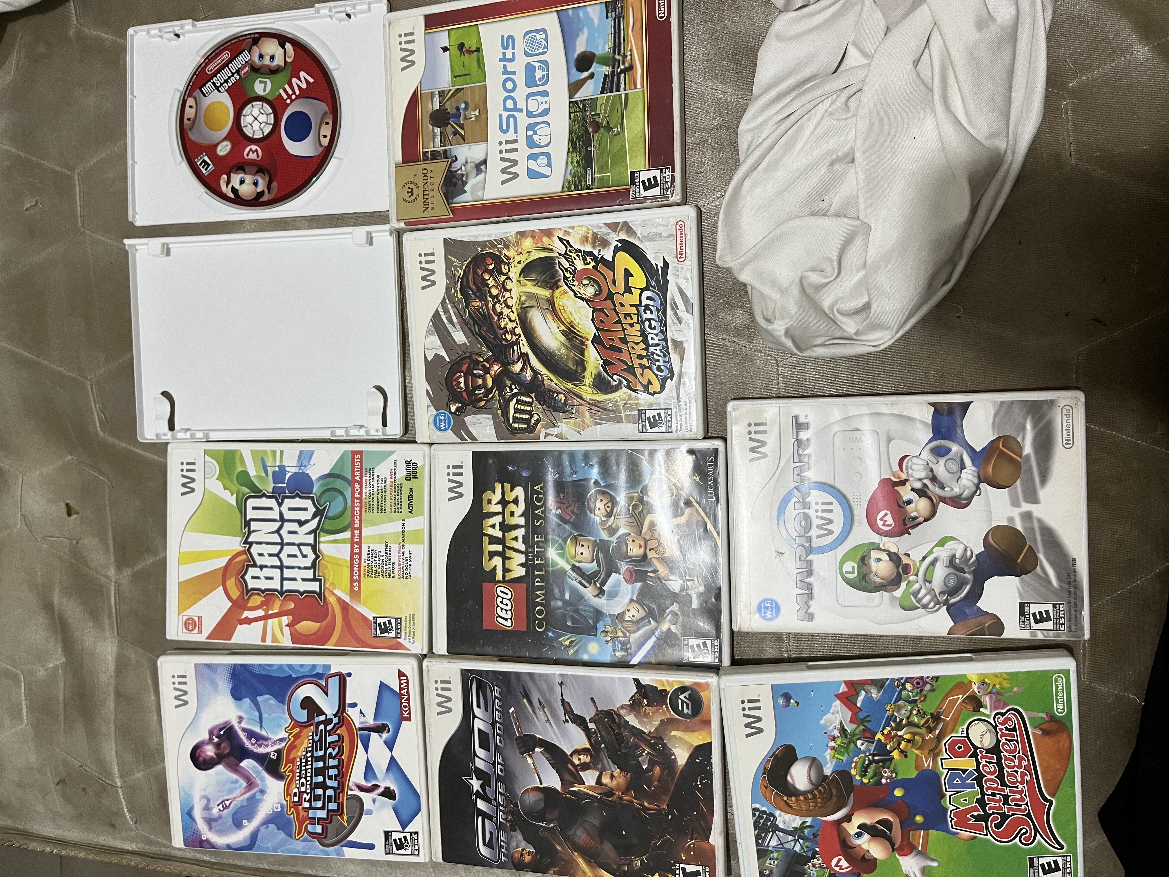 consolas y videojuegos - Juegos originales de Wii 