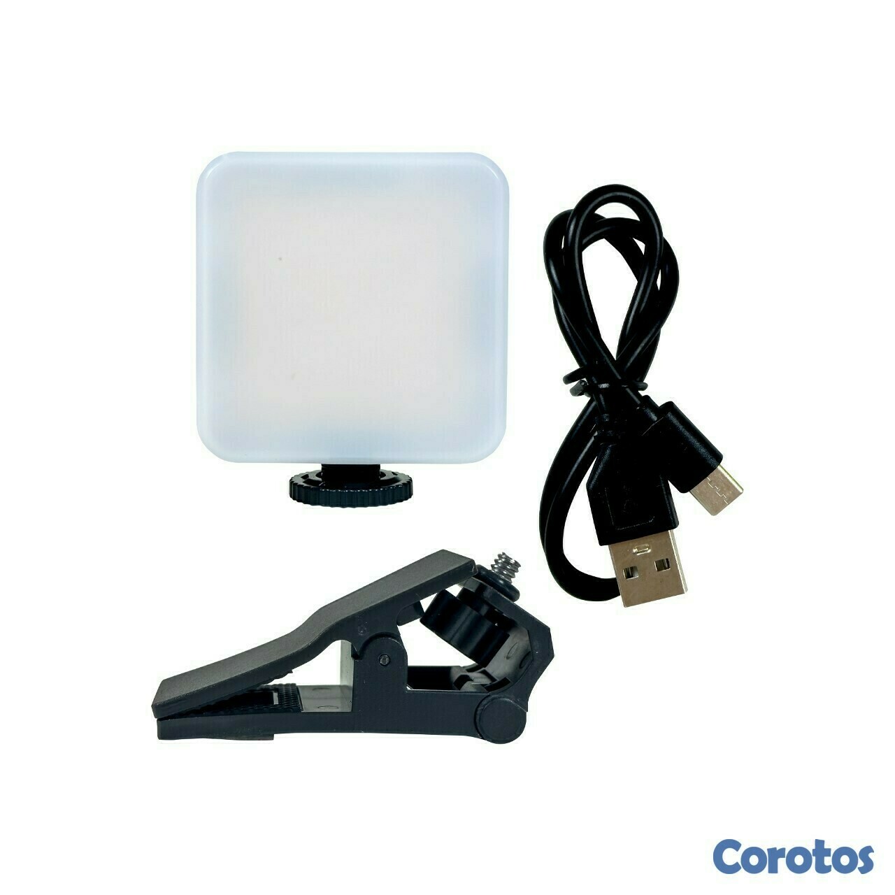 otros electronicos - Luz led para video foto con soporte para movil  4