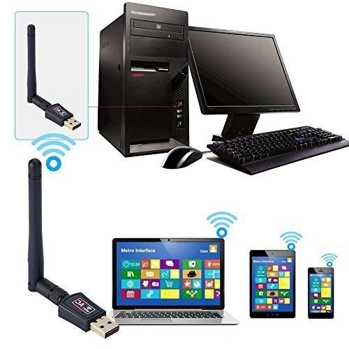accesorios para electronica - ADAPTADOR WIFI CON ANTENA NSN-21082 900MBPS 4