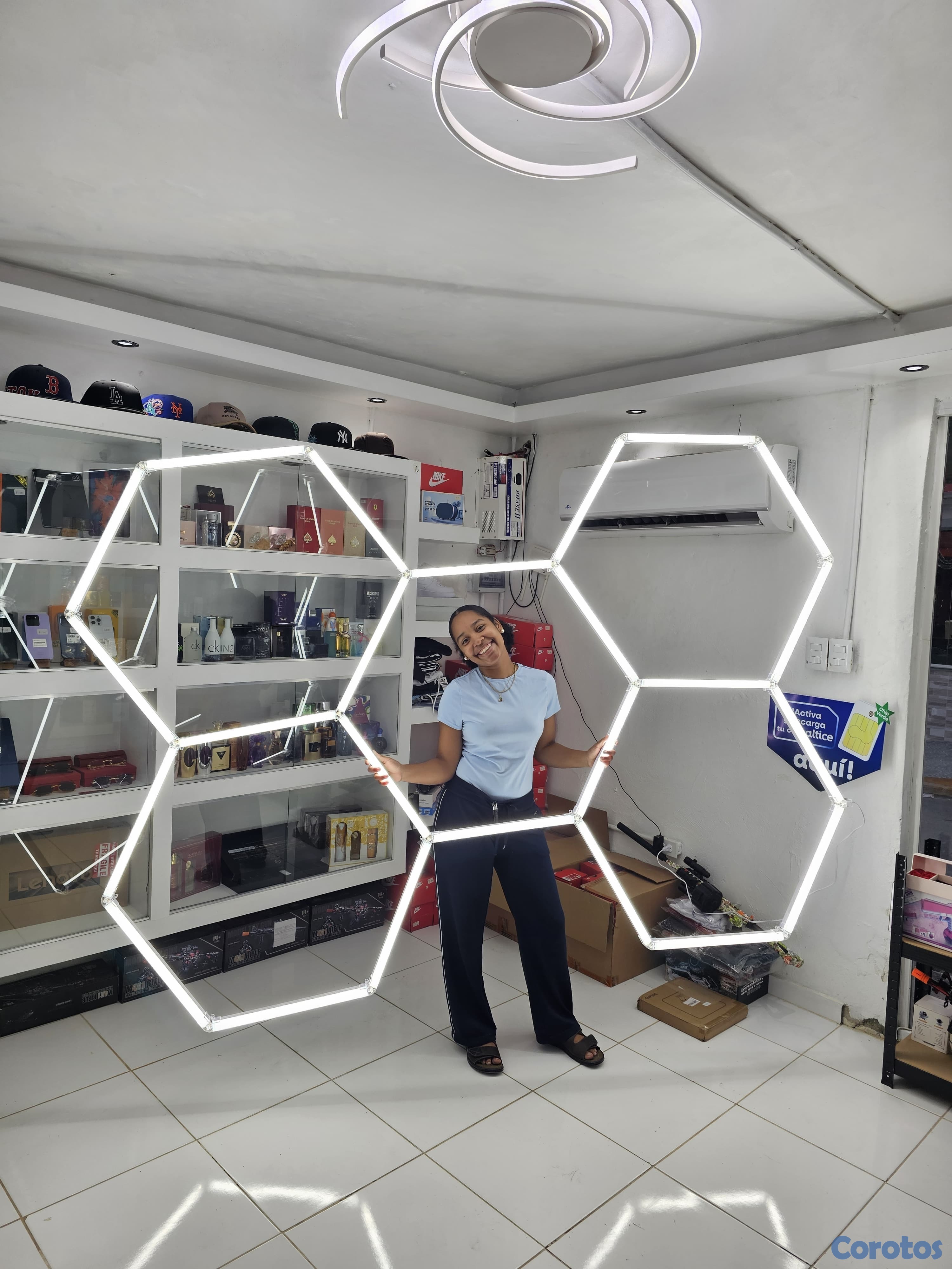 electrodomesticos - 💡✨ ¡LUCES HEXAGONALES DISPONIBLES! ✨💡
*Transforma tu espacio con estilo* 😍
 1