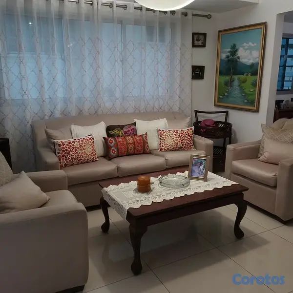 muebles y colchones - Juego de sala de 3 . 2