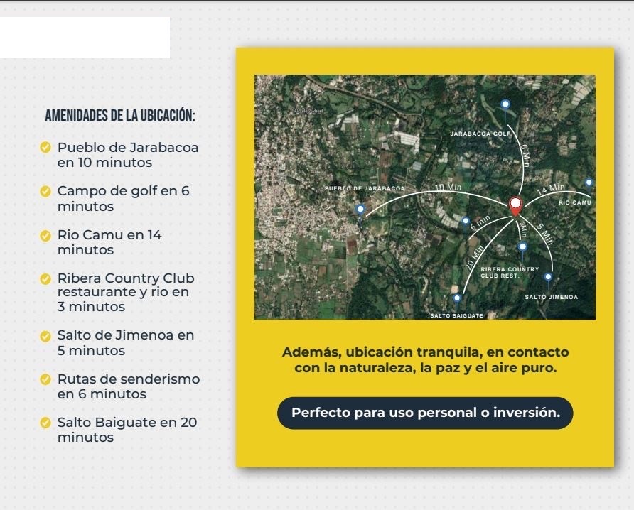 otros inmuebles - en venta proyecto inmobiliario de villas en Jarabacoa para inversionistas  5
