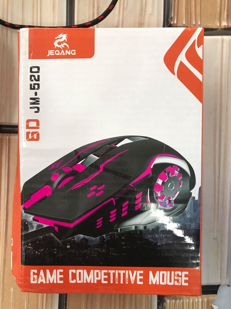 otros electronicos - Mouse Gaming JM - 520 RGB USB Luz Led Multicolor
 8