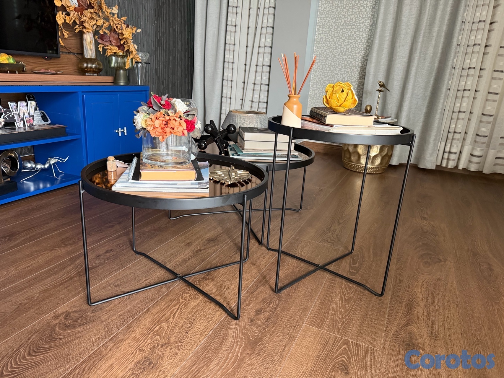 decoración y accesorios - composicion de mesas centro 2