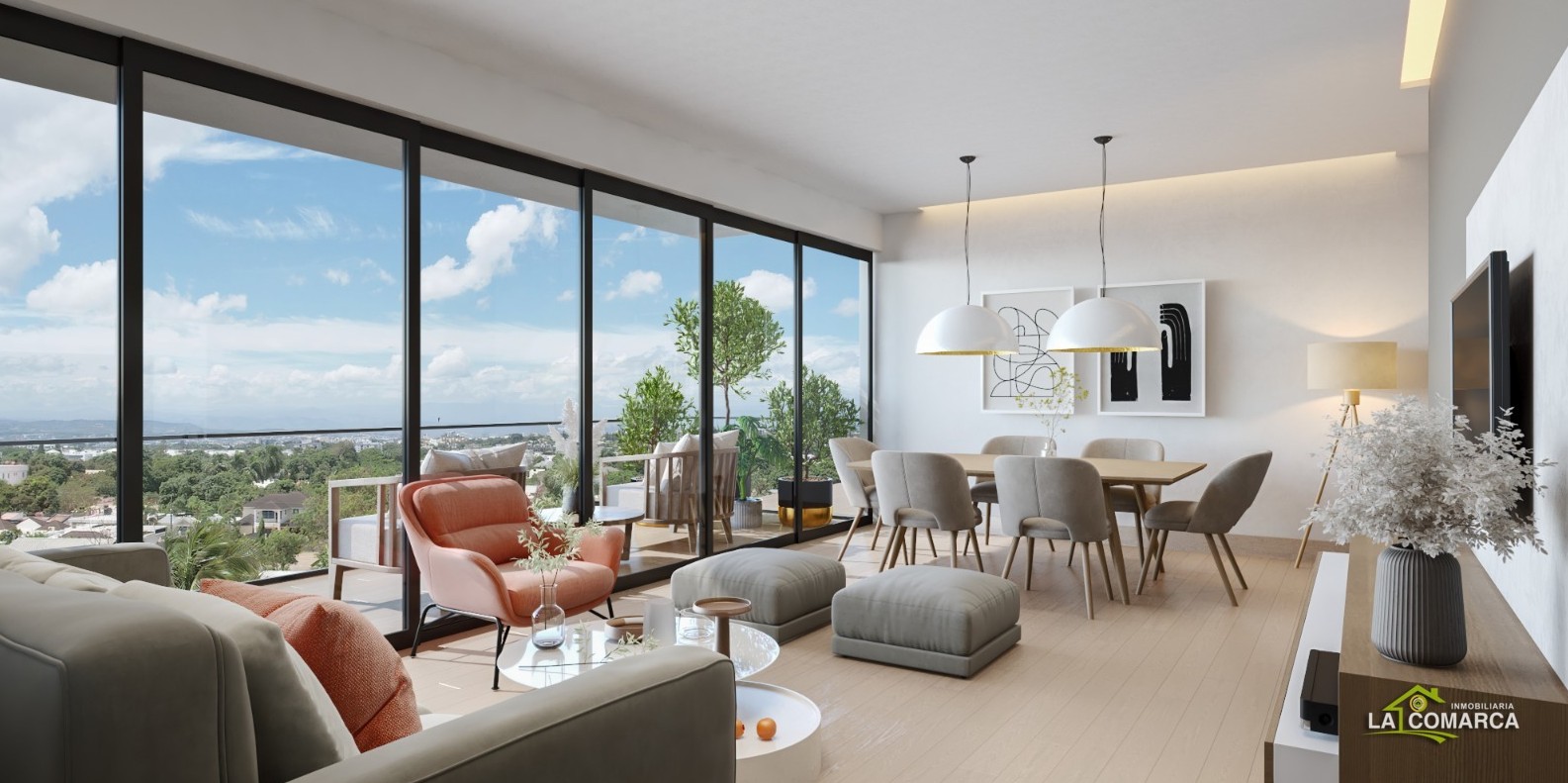 apartamentos - Apartamento en Venta en Santiago 5
