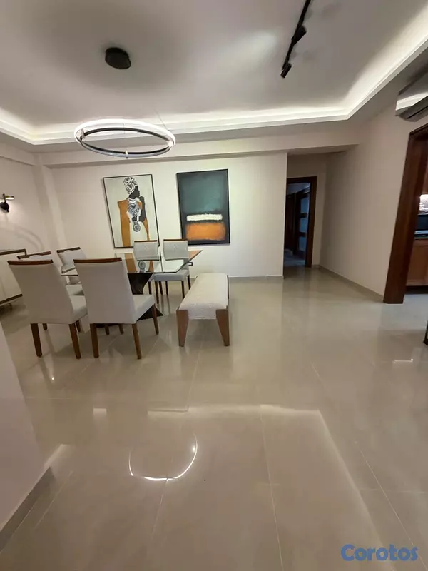 apartamentos - vendo los cacicazgos con o sin muebles tres habitaciones con baño dos parqueos  3