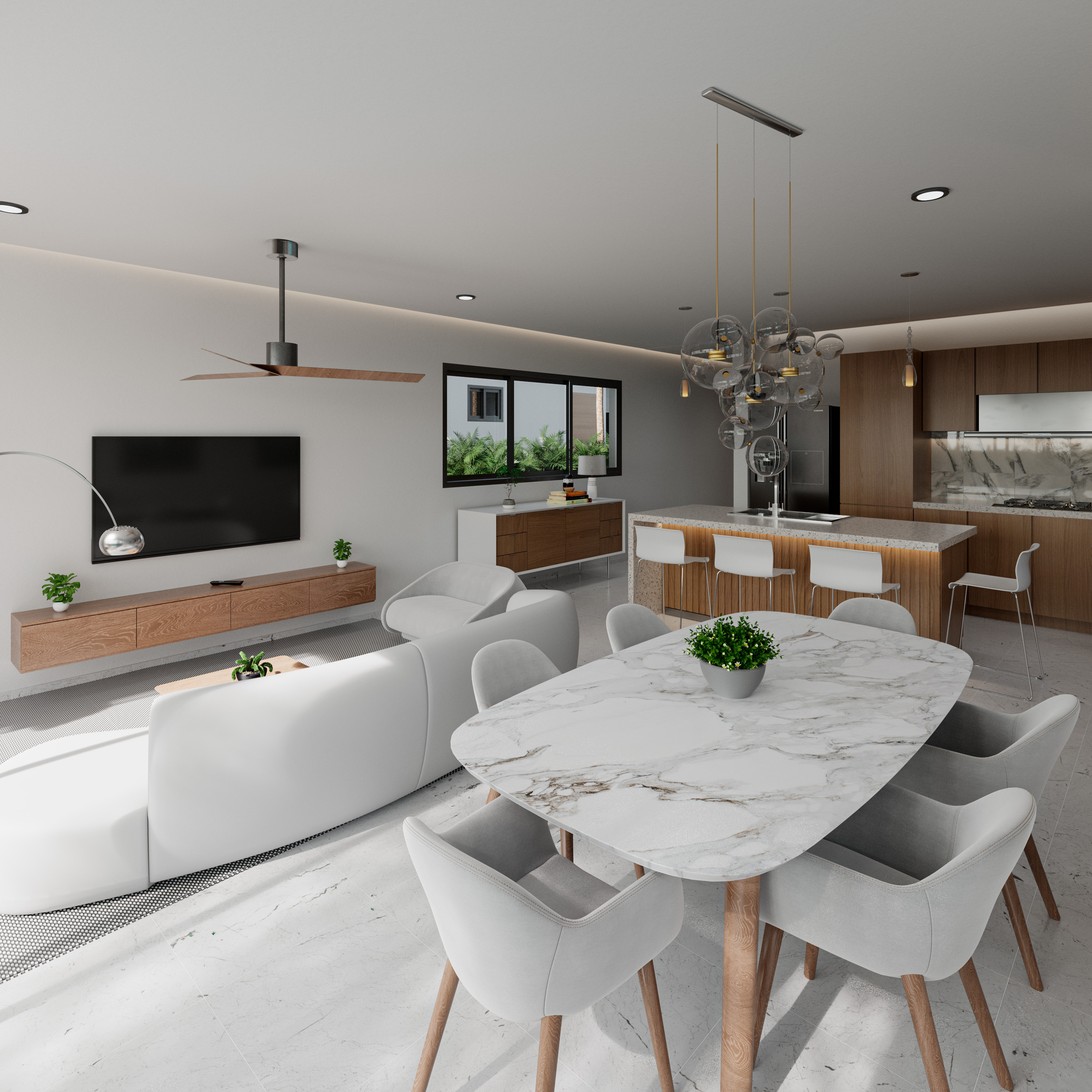 casas vacacionales y villas - Primaveral IV Venta de villas en Punta Cana 2