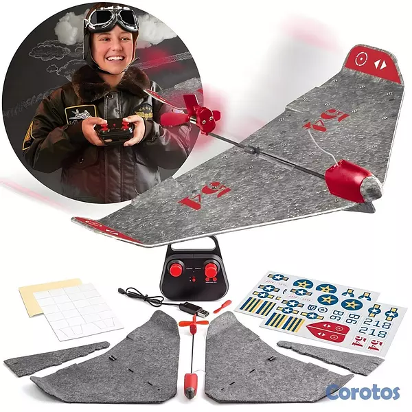 otros electronicos - ✈️ Drone Avión con Control Remoto – Kit para Armar 1
