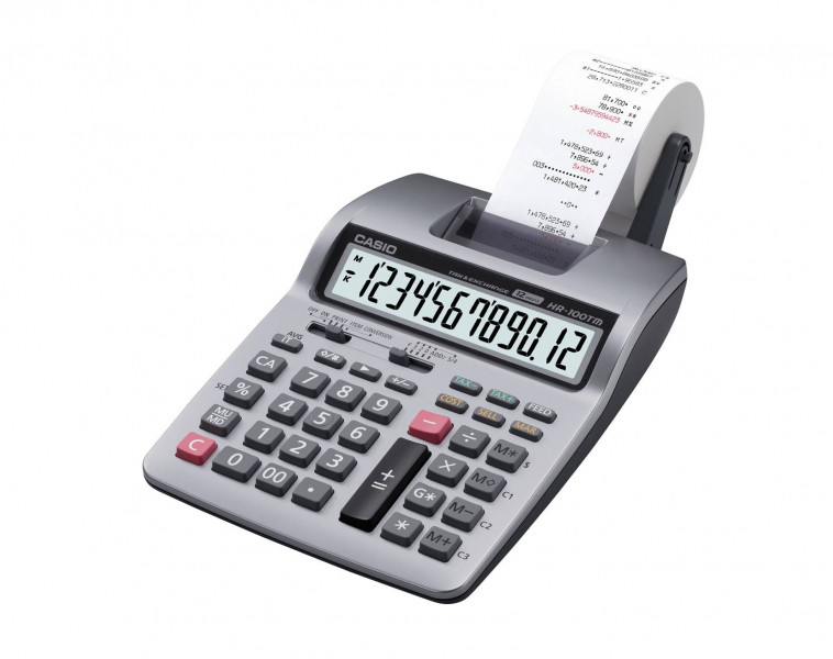 otros electronicos - Calculadora Casio con Impresora de Cinta 