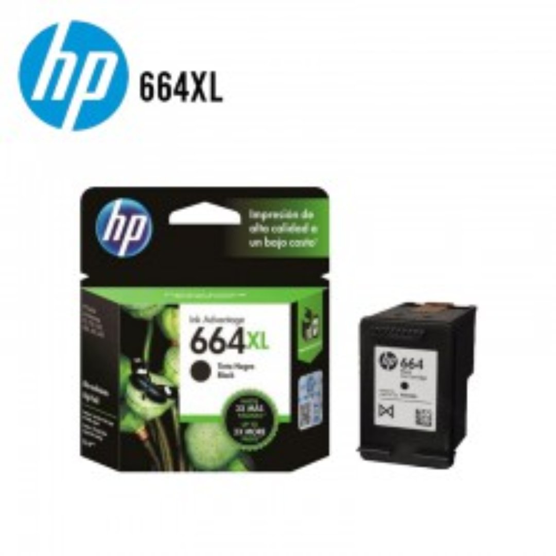 accesorios para electronica - CARTUCHO HP 664XL - negro y de color ALTO RENDIMIENTO totalmente originales  2