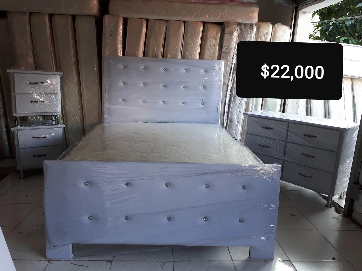 muebles y colchones - Juego de Habitación con Colchon Incluido
