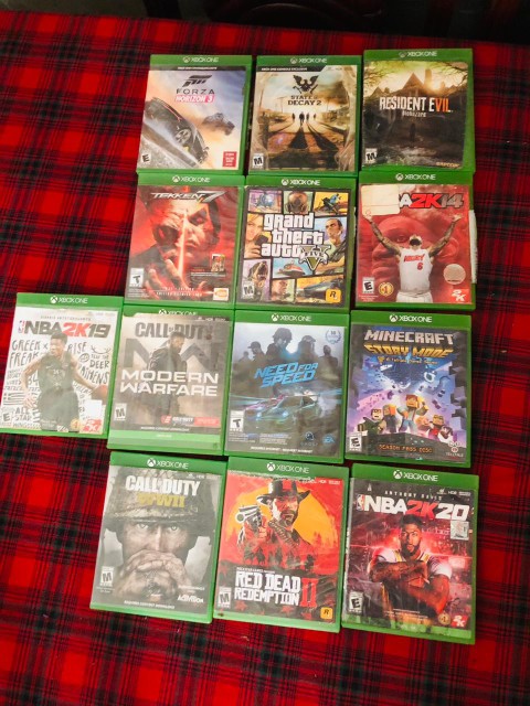 consolas y videojuegos - Lote de juegos de Xbox one y Xbox 360 
