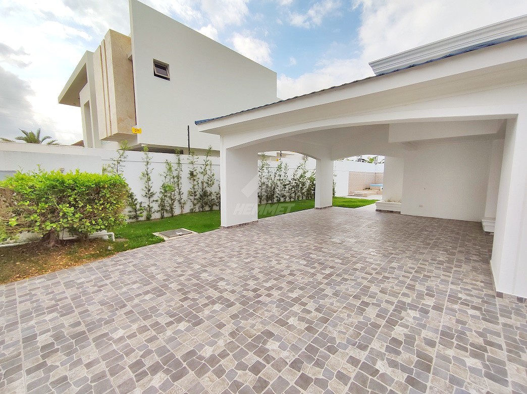 casas - CASA CON PISCINA PROYECTO CERRADO LLANOS GURABO SANTIAGO  2