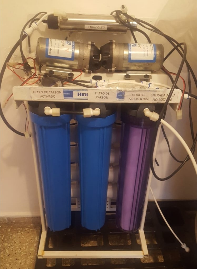 equipos profesionales - Filtro purificador de agua osmosis inversa