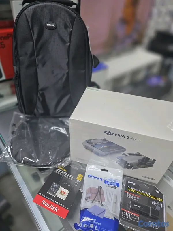 otros electronicos - Dji mini 5 Pro fly more combo plus nuevo sellado  3
