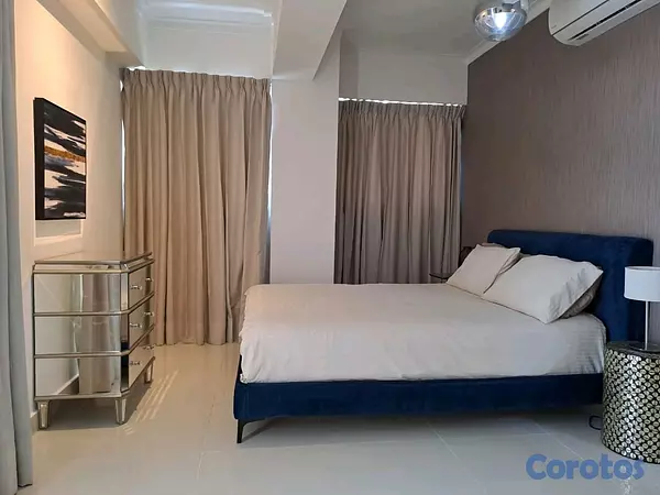 apartamentos - Apartamento en alquiler amueblado en Piantini  7