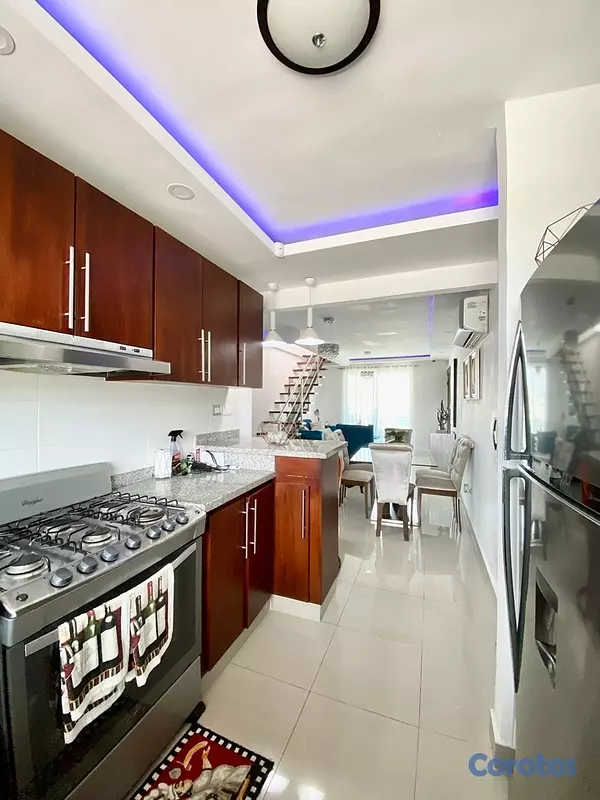 apartamentos - PENTHOUSE EN VENTA, LAS DIANAS SANTIAGO. 5
