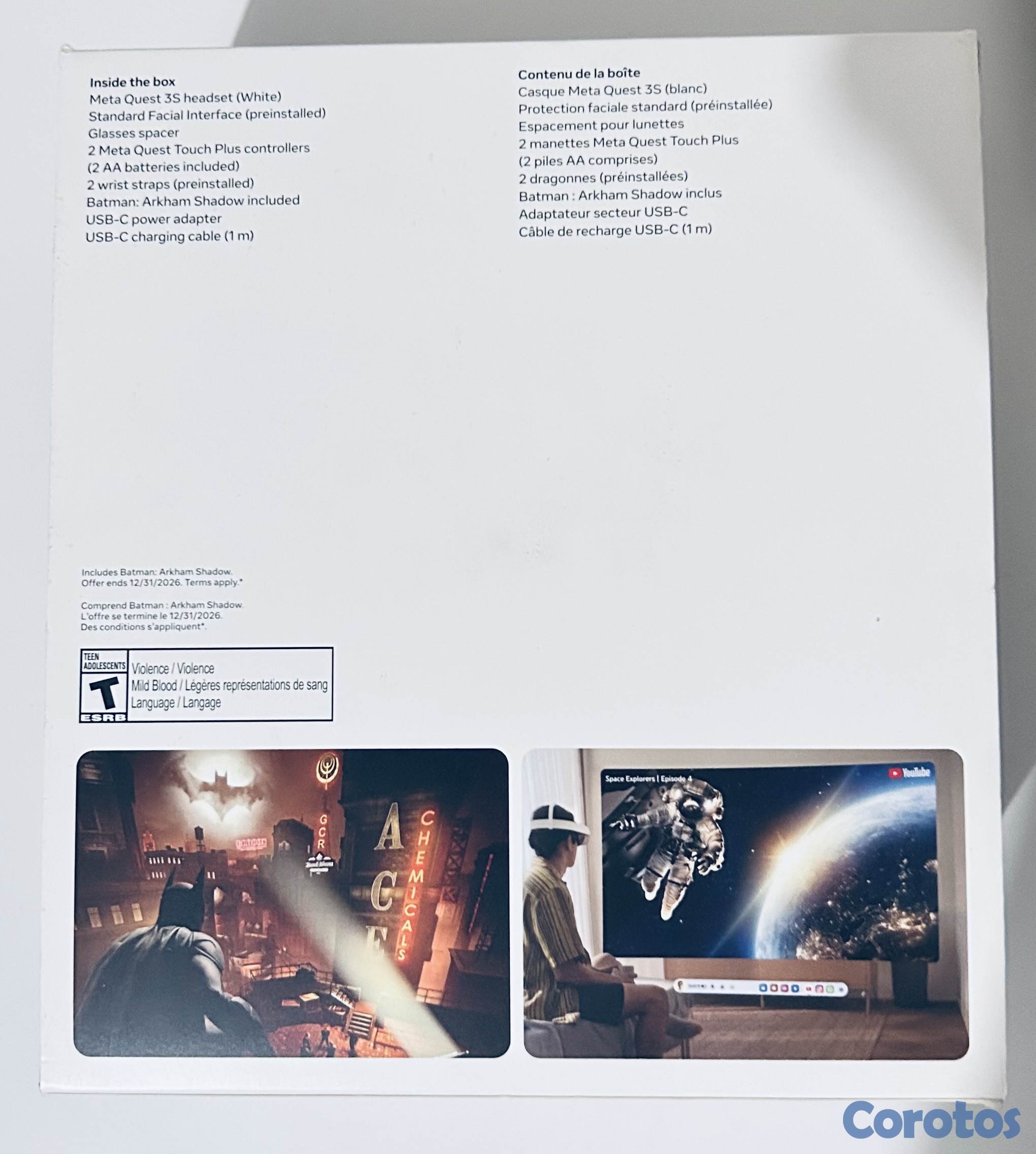 consolas y videojuegos - META QUEST 3S - 128GB  3