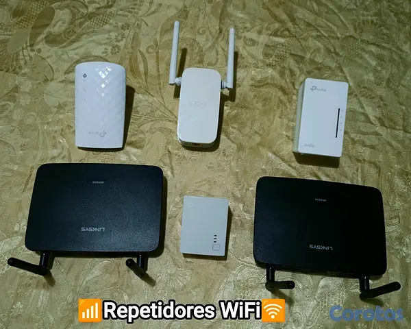otros electronicos - cargador portátil Nuevo repetidor wifi usado  7