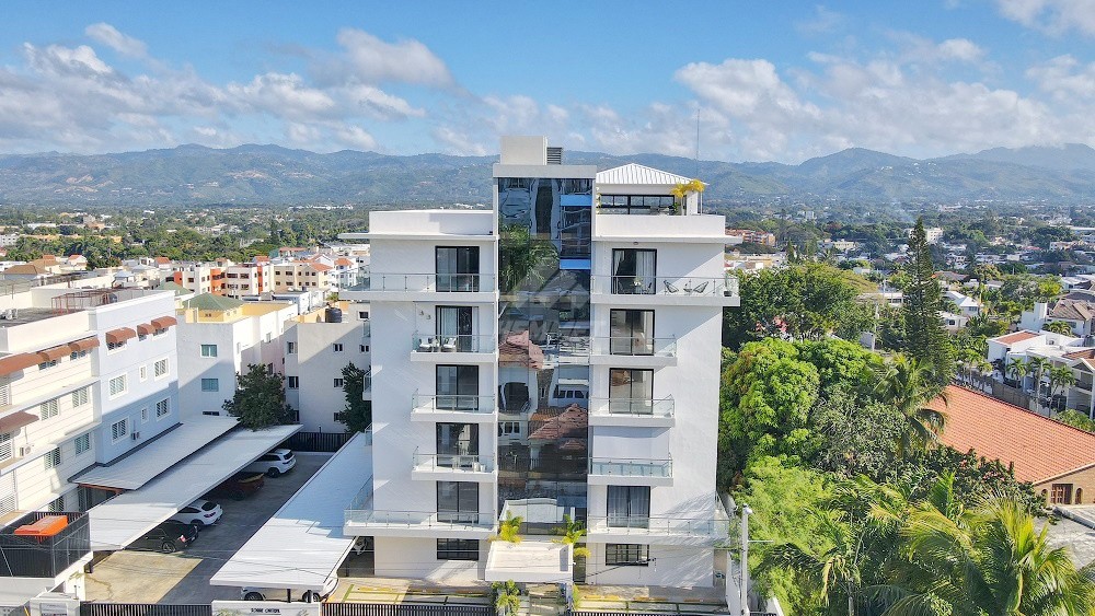 apartamentos - TORRE ASCENSOR Y PARQUEOS TECHADOS CERROS GURABO SANTIAGO 