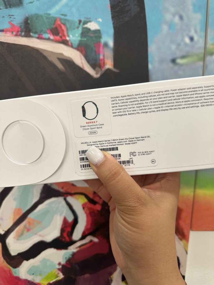 otros electronicos - Apple Watch Serie 7 45mm GPS Verde Nuevo-sellado  1