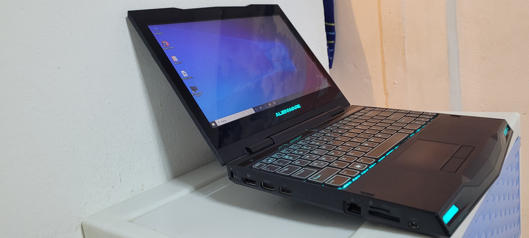 computadoras y laptops - laptop Gamer Alienware 13 Pulg Core i7 Ram 8gb Disco 512gb Solido Wifi 1