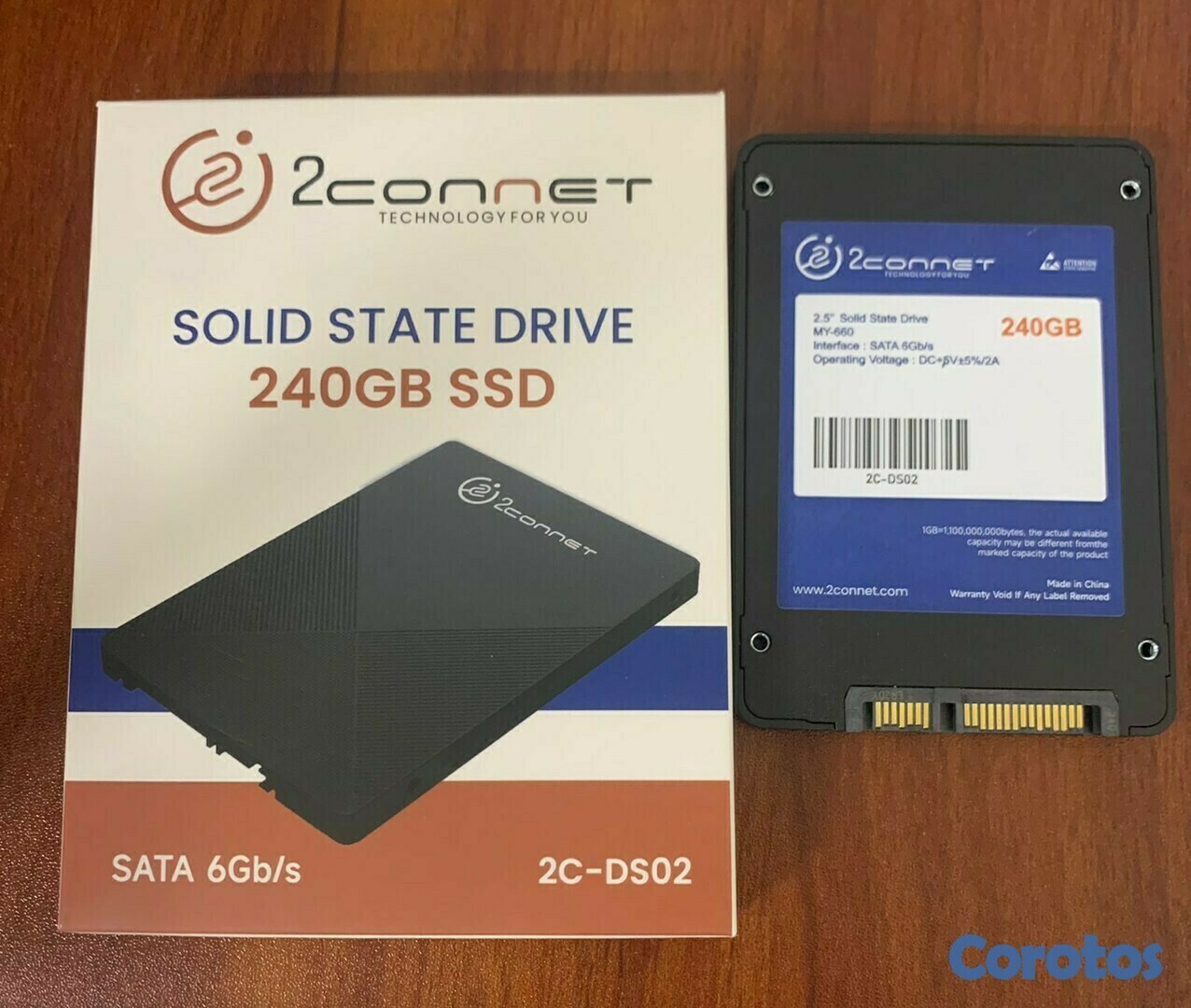accesorios para electronica - Disco duro SSD 240 GB 2.5" SATA 6GB/S 1 año de garantia 2