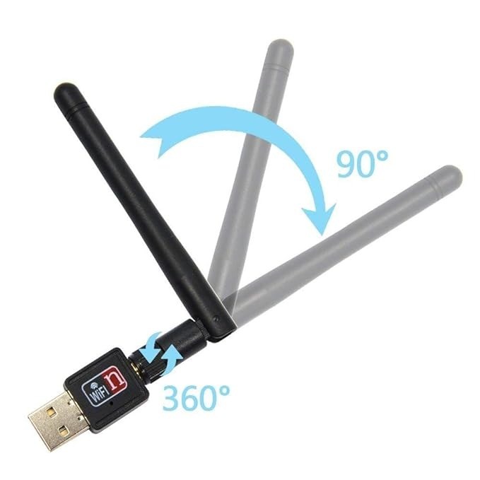 accesorios para electronica - ADAPTADOR WIFI CON ANTENA NSN-21082 900MBPS 6