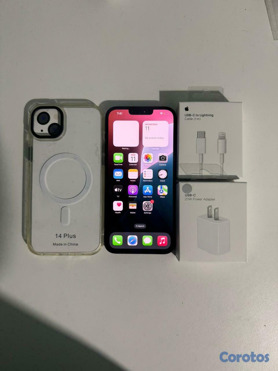 celulares y tabletas - iphone 14 plus midnight 128 GB Desbloqueado.**Somo 2