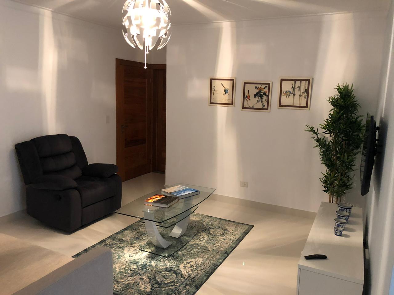 apartamentos - Alquilo Lujoso Apartamento 1hab Amueblado en Bella Vista 2