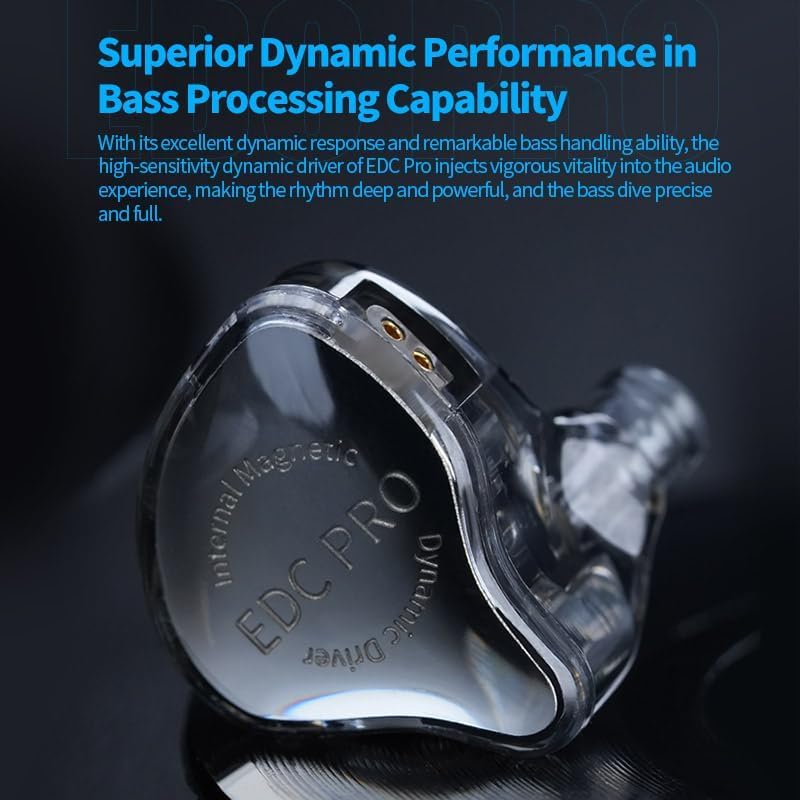 camaras y audio - KZ EDC PRO auriculares con cable In Ear Monitor 4