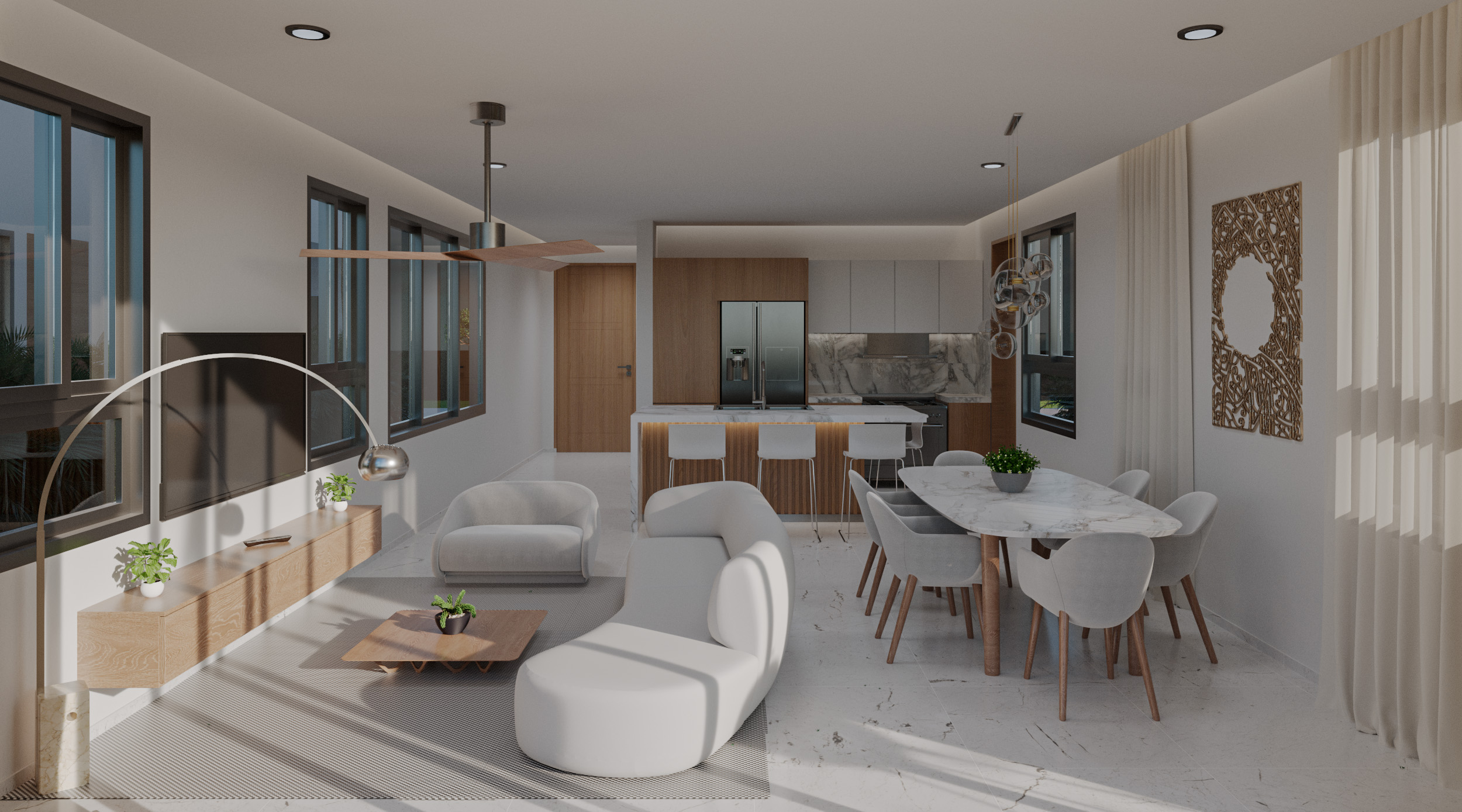 casas vacacionales y villas - Primaveral IV Venta de villas en Punta Cana 3