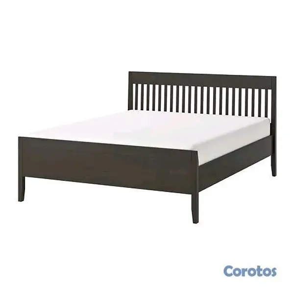 muebles y colchones - Cama King + Colchón + 2 Gavetas 6