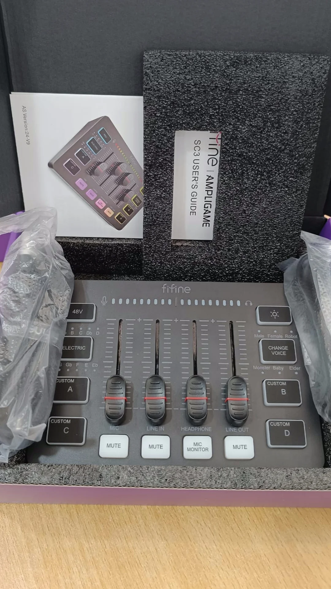 otros electronicos - Tarjeta de audio Fifine mixer  1