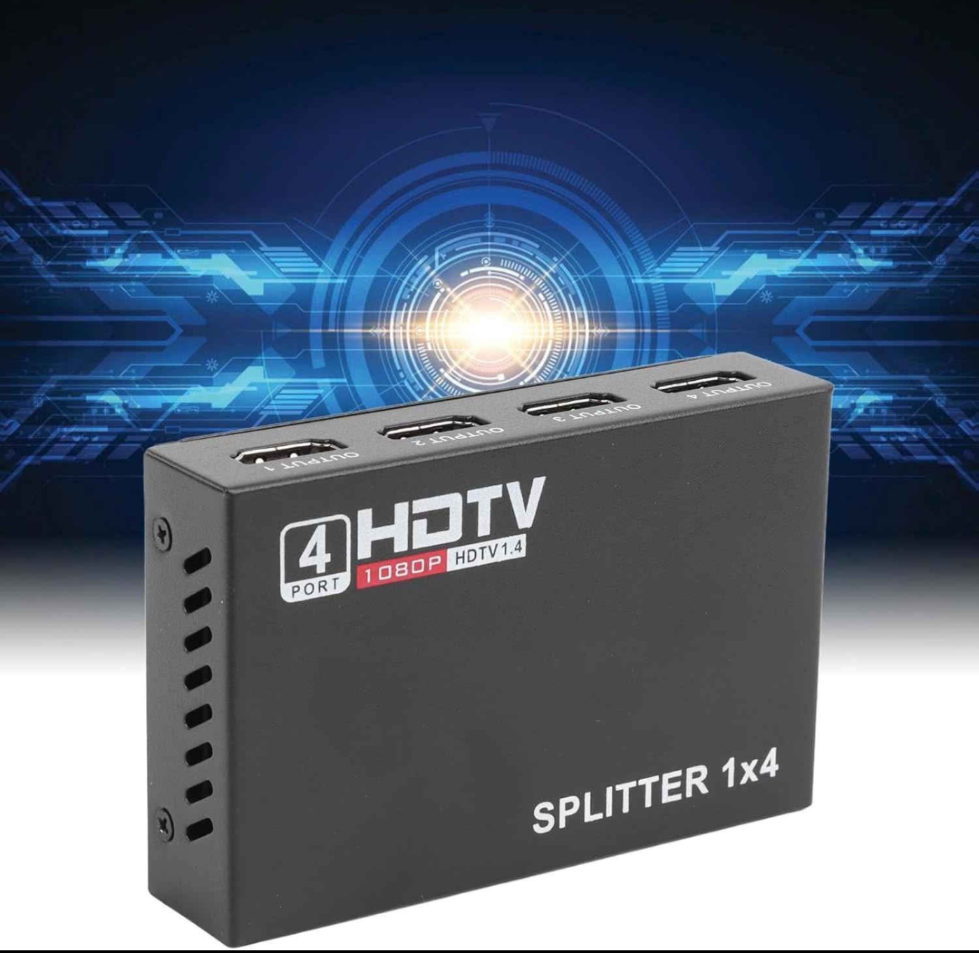 otros electronicos - Divisor HDMI doble salida para pantallas o monitores