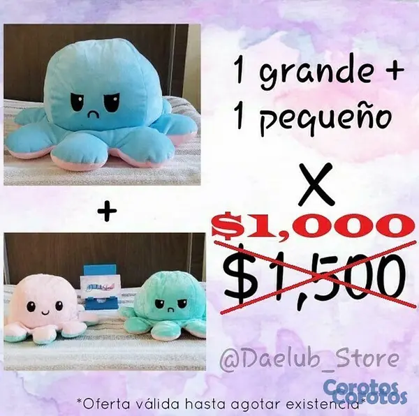 juguetes - Pulpos reversibles 2