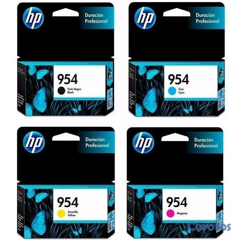 impresoras y scanners - CARTUCHOS HP EN TODOS LOS COLORES 954 PRINT CARTRIDGE  1