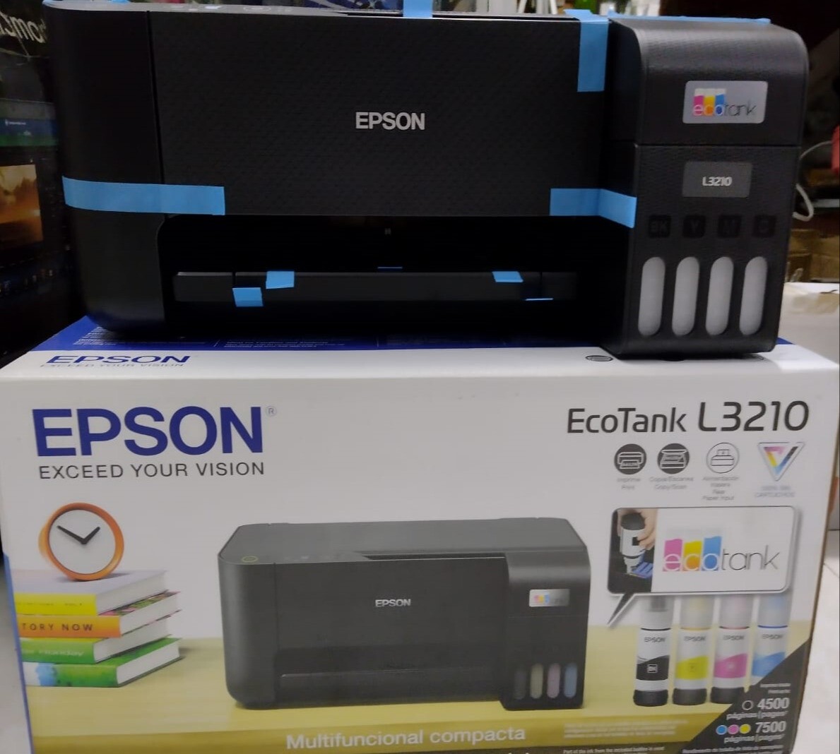 impresoras y scanners - IMPRESORA EPSON ECOTANK L3210 0