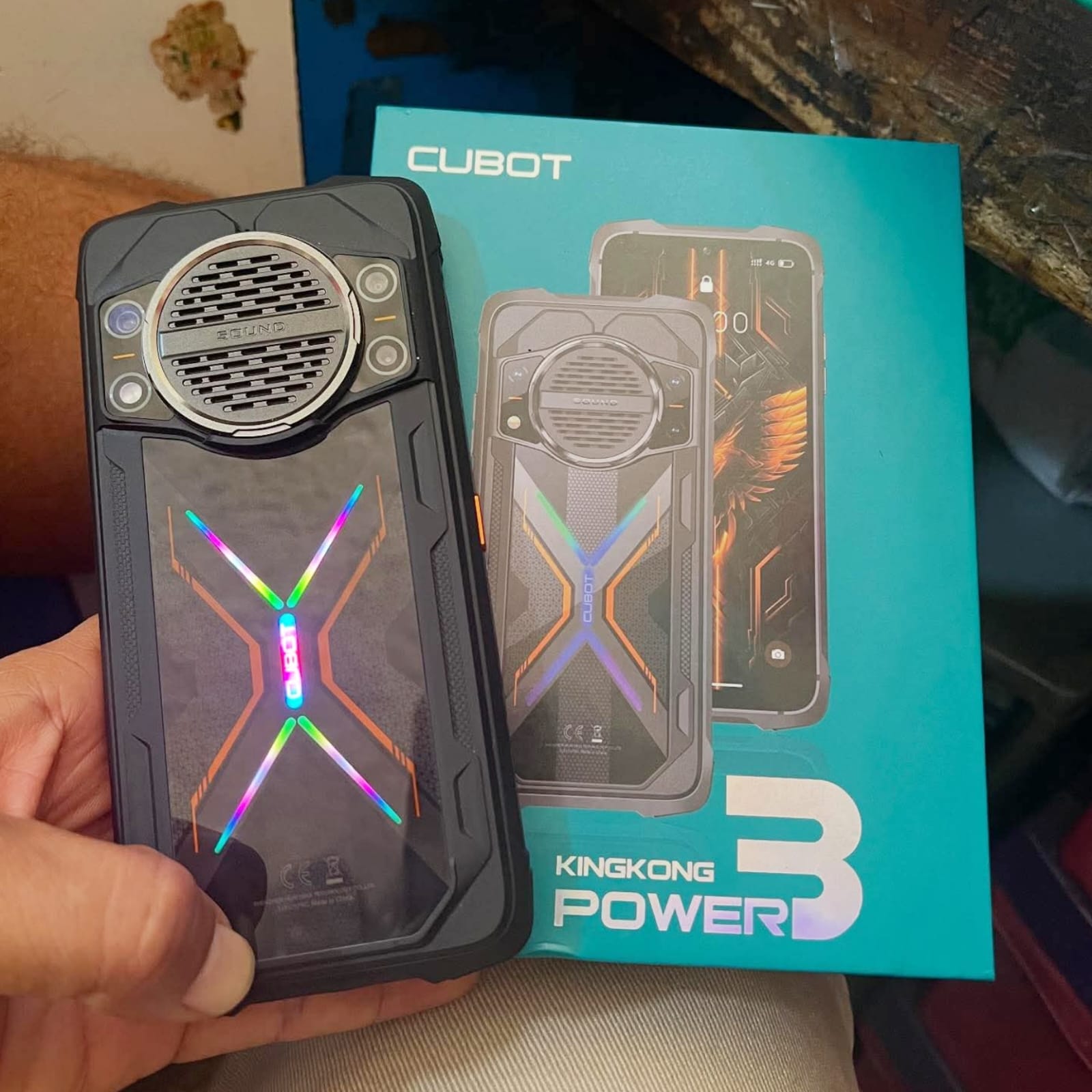celulares y tabletas - Cubot King Kong Powerd 3 256gb 16gb ram Dual Sim 0