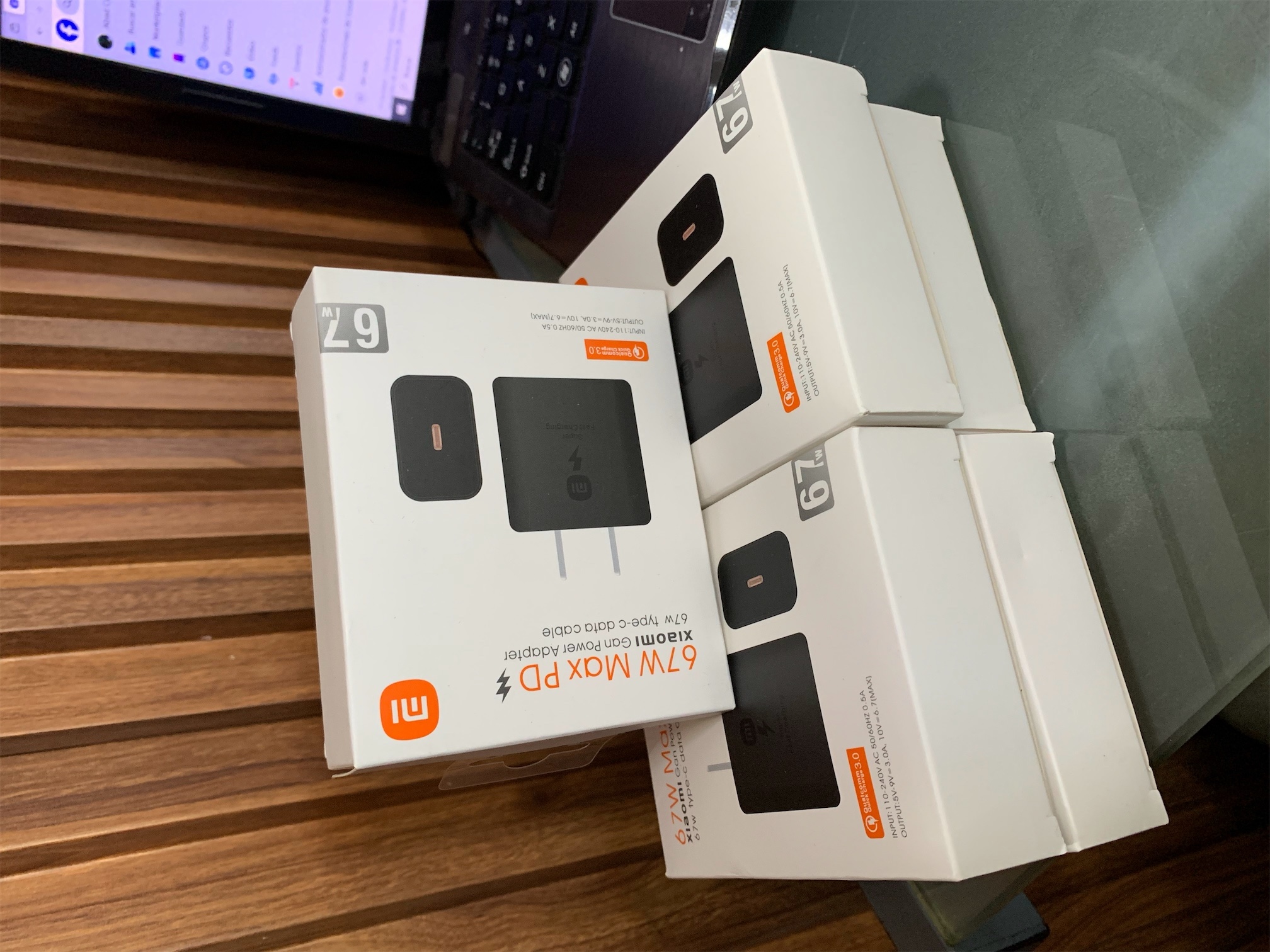 celulares y tabletas - cargador MI 65W  2