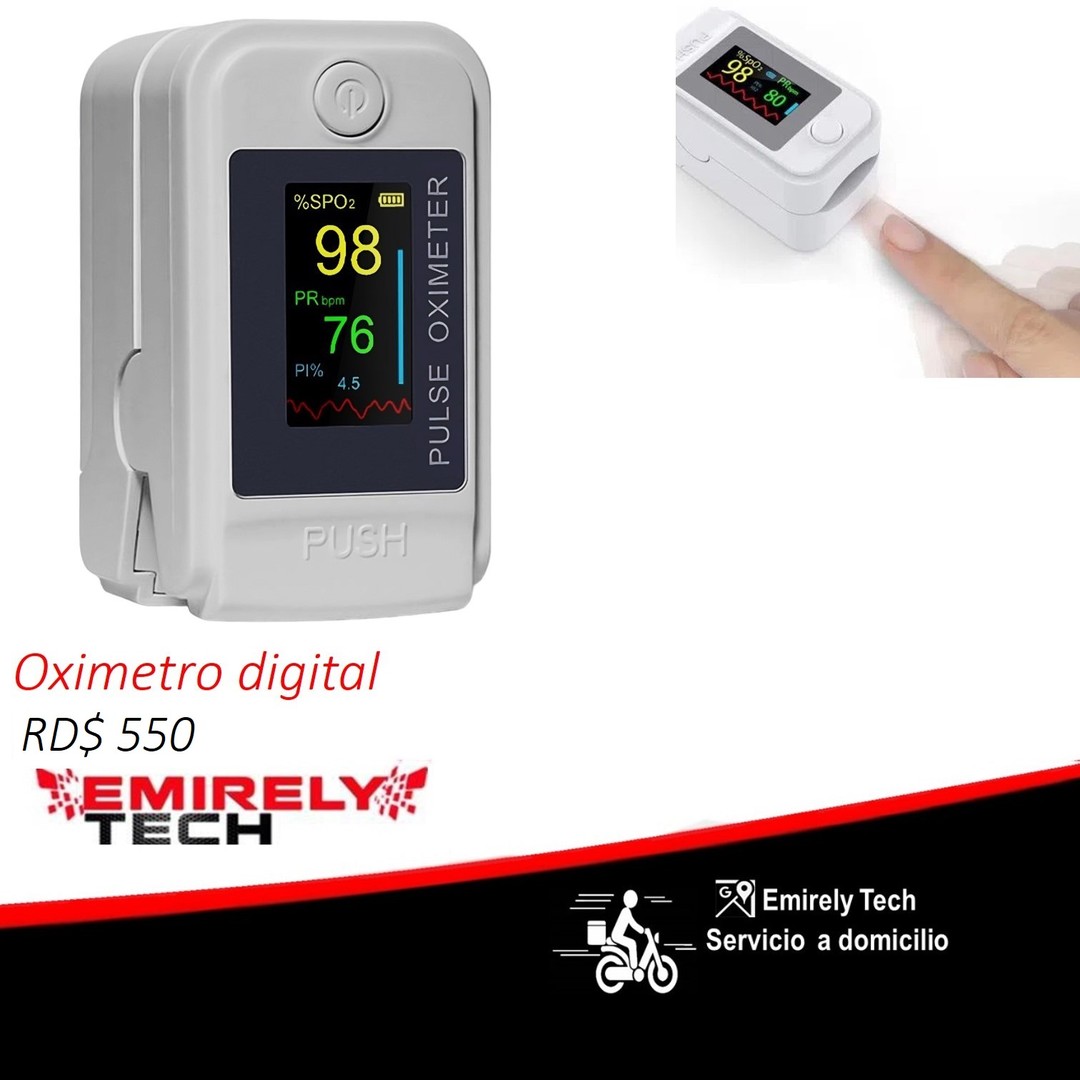 salud y belleza - Oximetro digital Medidor De Oxigeno