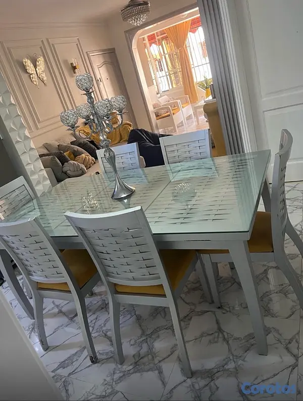 muebles y colchones - comedor importado en venta  3