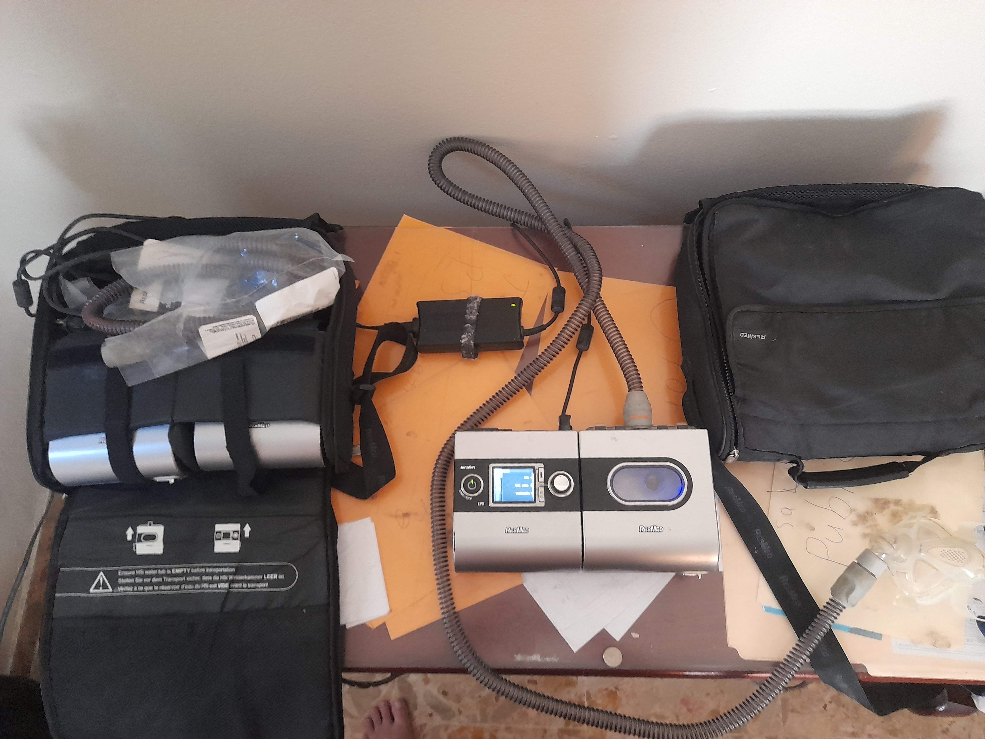 equipos profesionales - ¡Se venden 2 máquinas CPAP ResMed S9 AutoSet! 💤💨 8